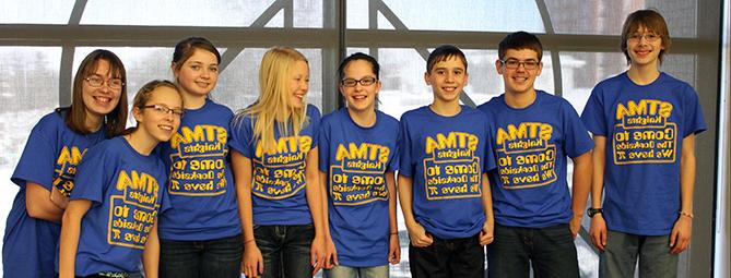 Middle School Math Contest Students